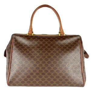 Celine Handbag Macadam Canvas , Dullness